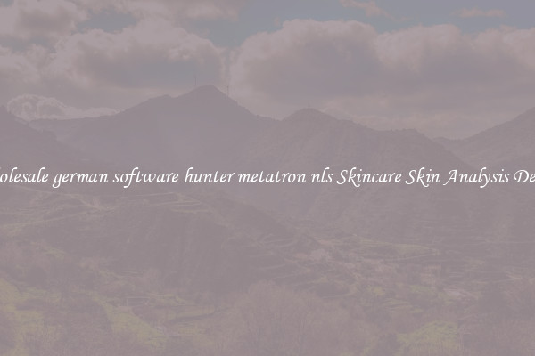 Wholesale german software hunter metatron nls Skincare Skin Analysis Device